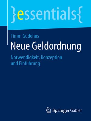 cover image of Neue Geldordnung